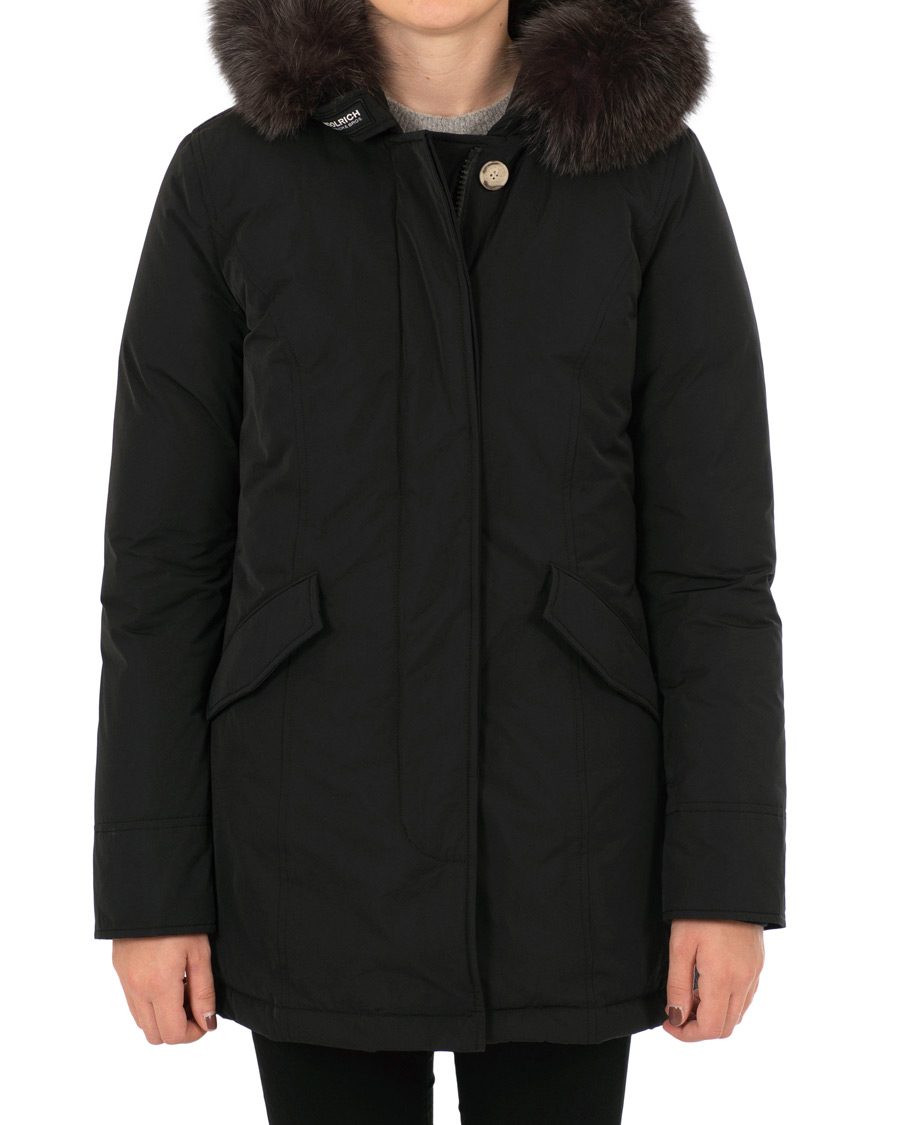 Herr | Jackor | Woolrich | Woman Luxury Arctic Parka Fox Black