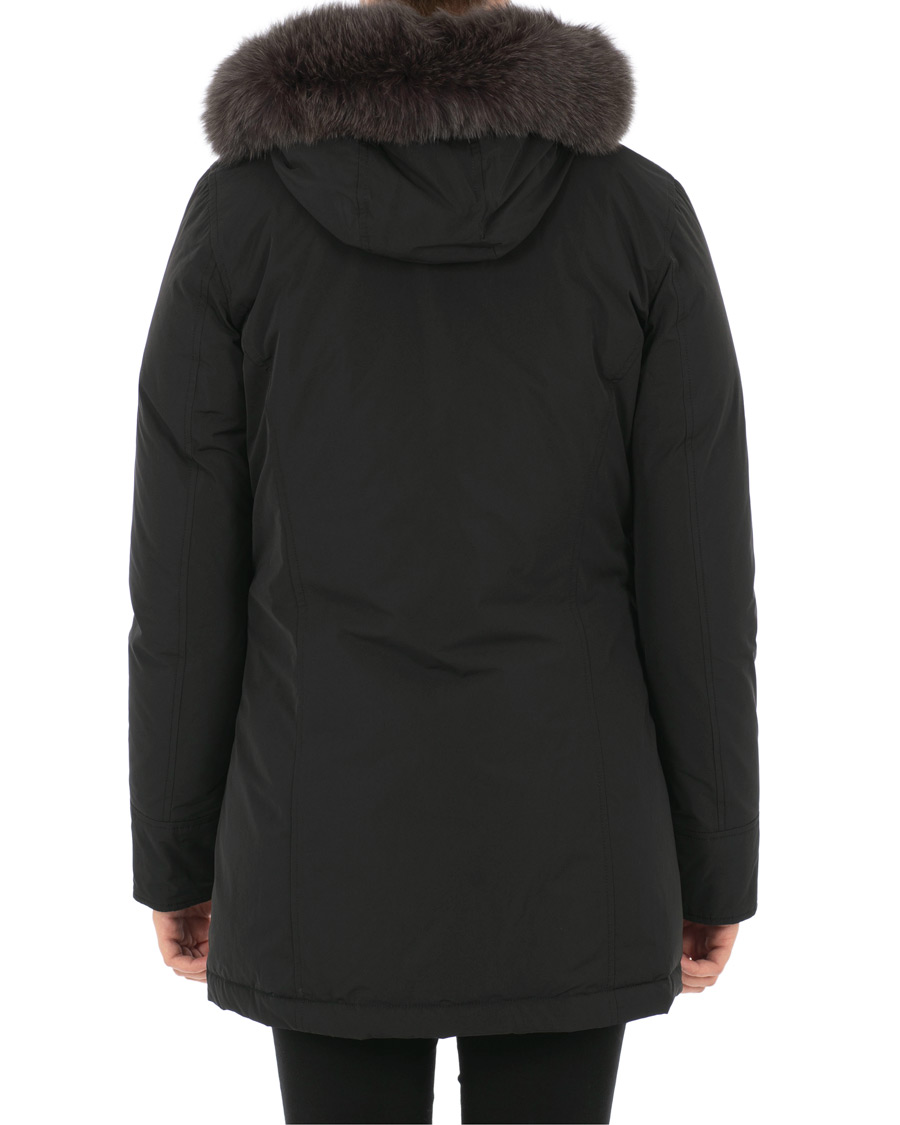 Herr | Jackor | Woolrich | Woman Luxury Arctic Parka Fox Black