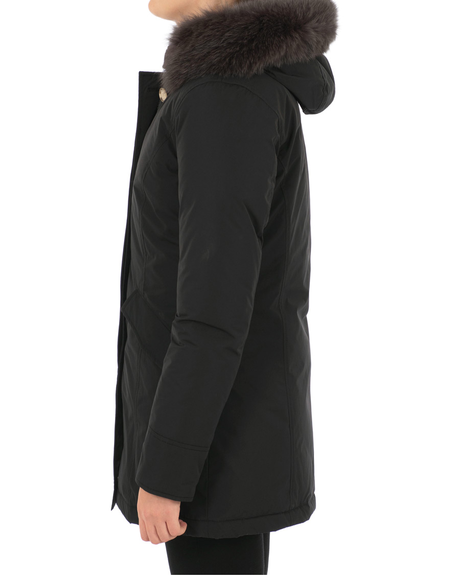 Herr | Jackor | Woolrich | Woman Luxury Arctic Parka Fox Black