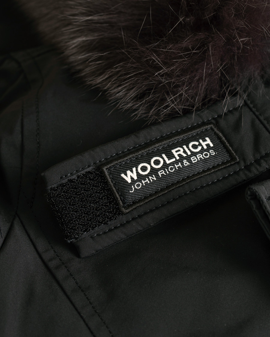 Herr | Jackor | Woolrich | Woman Luxury Arctic Parka Fox Black