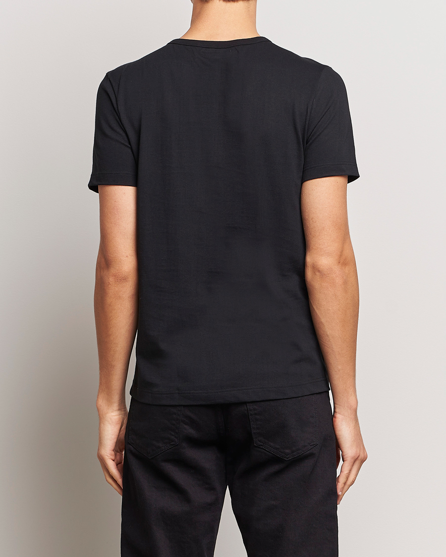 Herr | T-Shirts | Merz b. Schwanen | 1950s Classic Loopwheeled Black