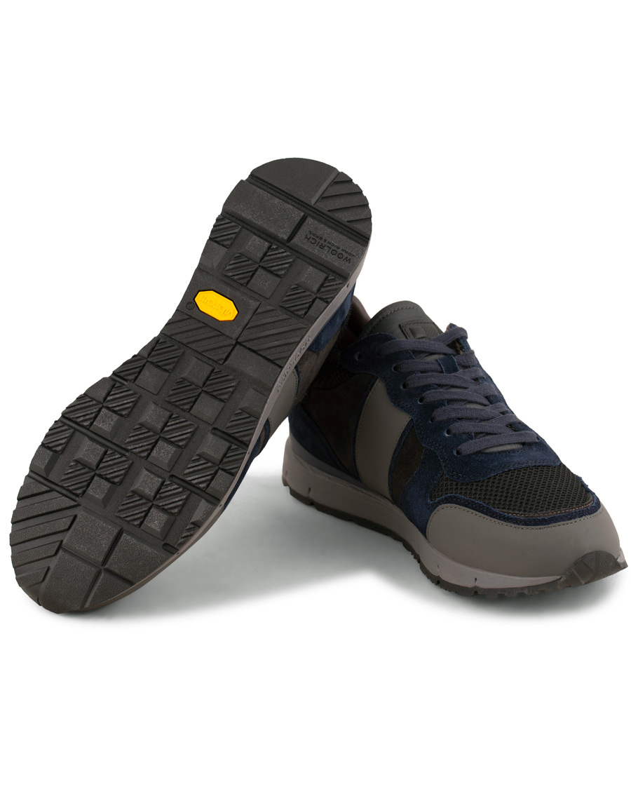 Herr | Woolrich Jogger Running Sneaker Ocean/Black | Woolrich | Jogger Running Sneaker Ocean/Black