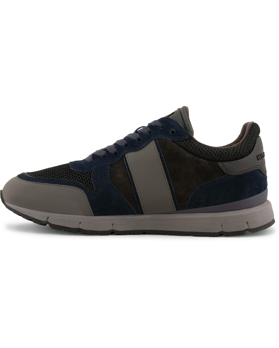 Herr | Woolrich Jogger Running Sneaker Ocean/Black | Woolrich | Jogger Running Sneaker Ocean/Black