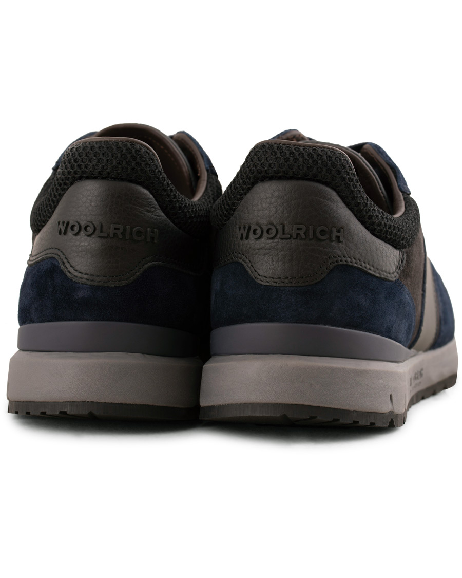 Herr | Woolrich Jogger Running Sneaker Ocean/Black | Woolrich | Jogger Running Sneaker Ocean/Black