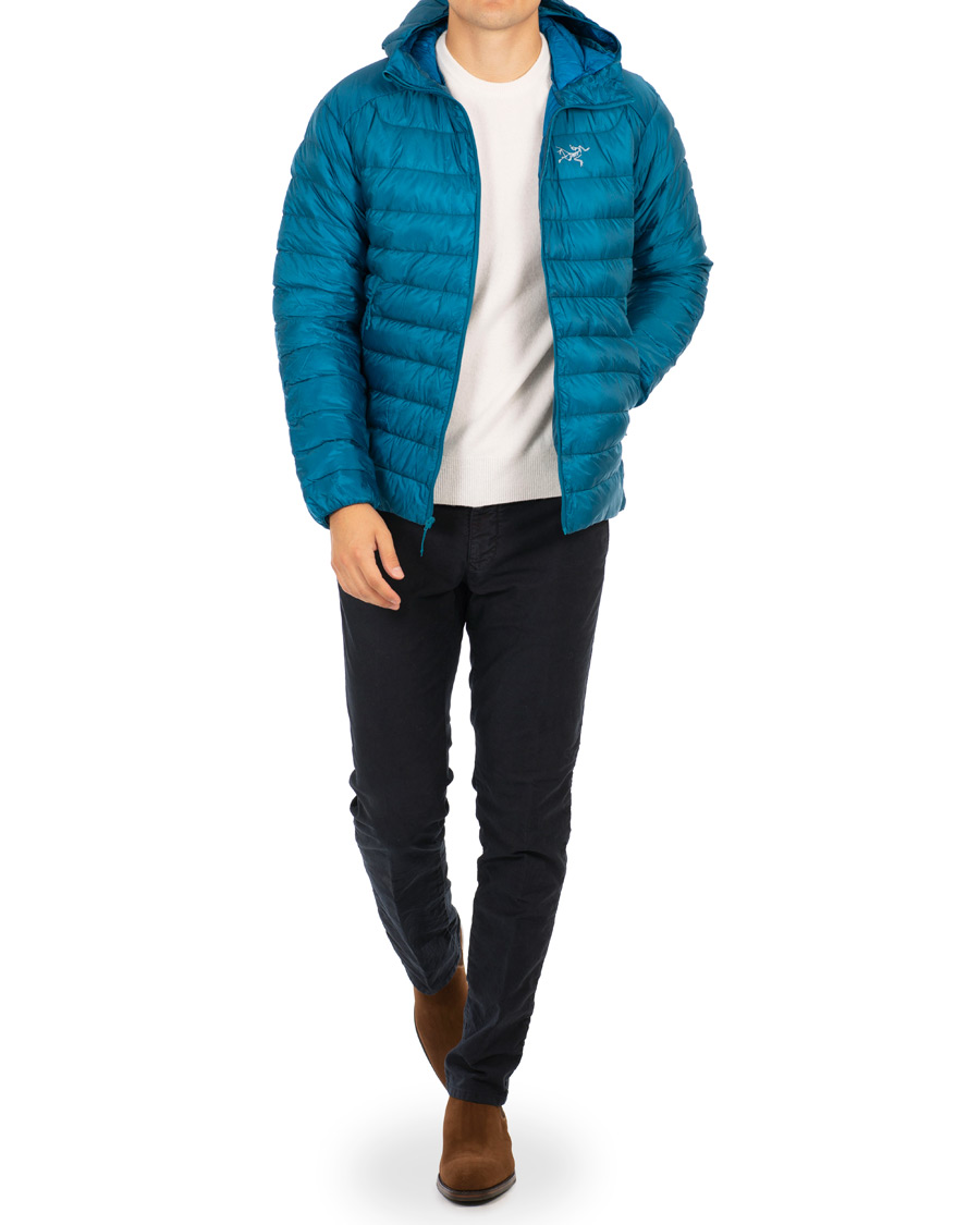 Herr | Jackor | Arc'teryx | Cerium LT Quilted Shell Hooded Down Jacket Deep Cove