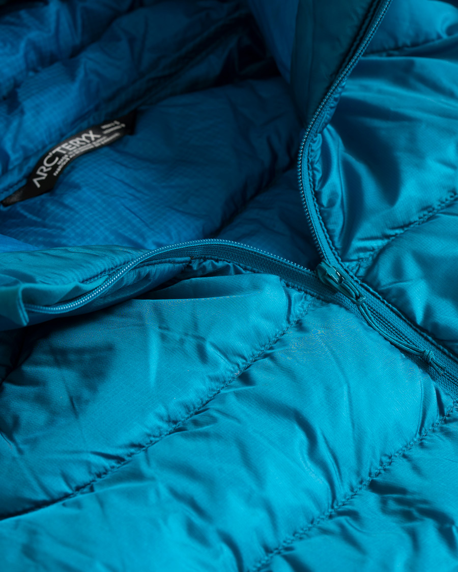 Herr | Jackor | Arc'teryx | Cerium LT Quilted Shell Hooded Down Jacket Deep Cove
