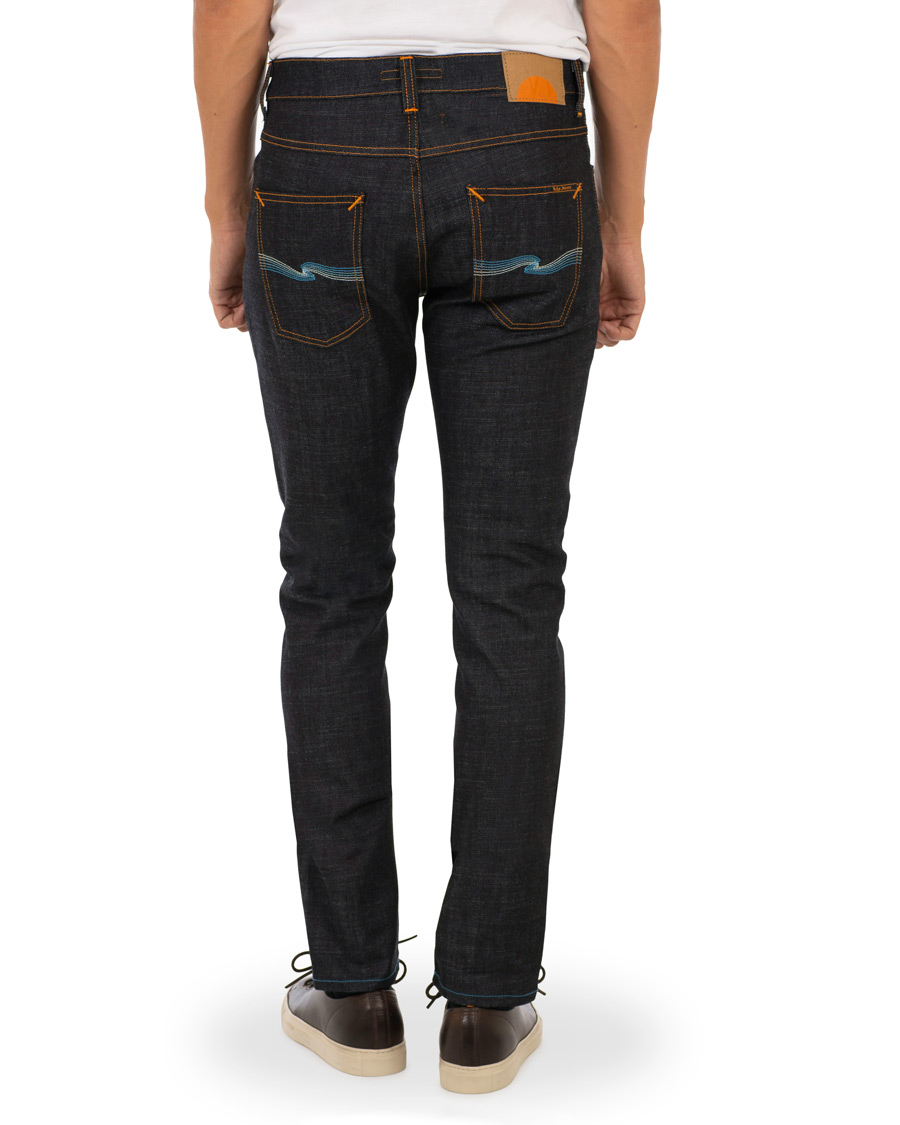 Herr | Jeans | Nudie Jeans | Lean Dean Organic Jeans Aqua Marine