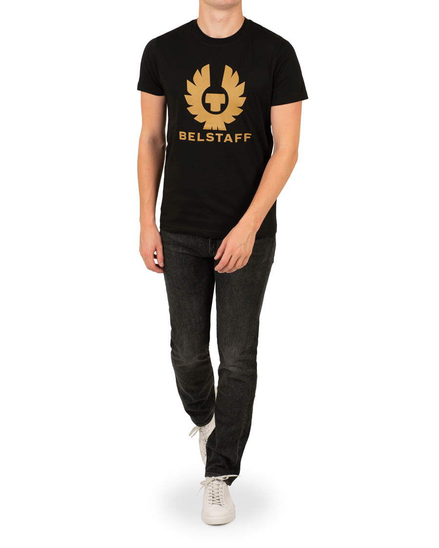 Herr | T-Shirts | Belstaff | Cranstone Logo Crew Neck Tee Black