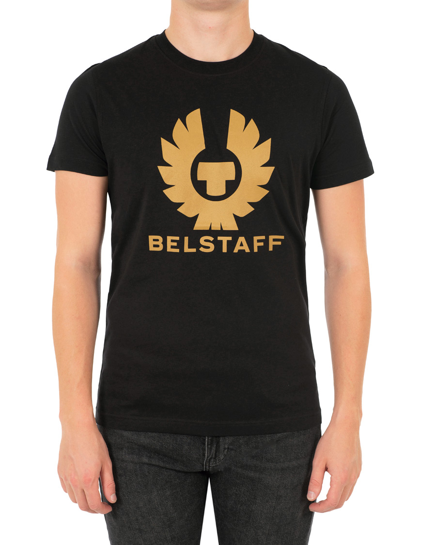 Herr | T-Shirts | Belstaff | Cranstone Logo Crew Neck Tee Black