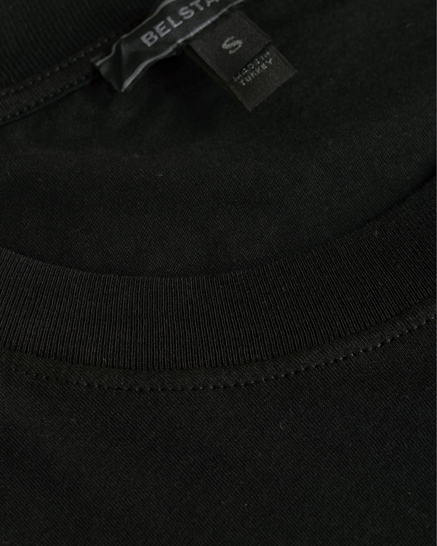 Herr | T-Shirts | Belstaff | Cranstone Logo Crew Neck Tee Black