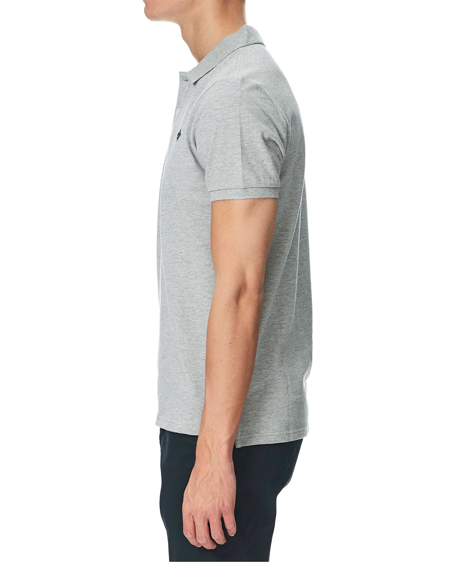 Herr | Pikéer | Morris | New Piqué Grey Melange