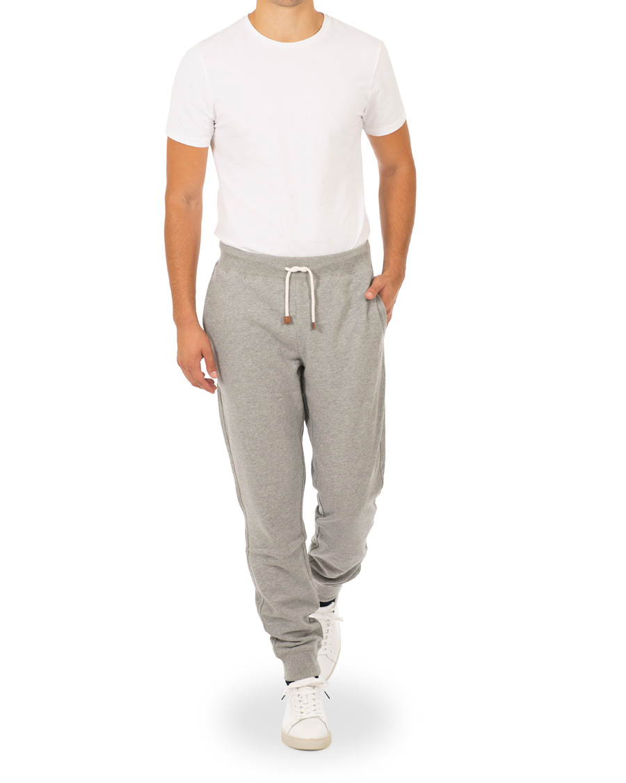 Herr | Byxor | Morris | Sweatpants Grey Melange