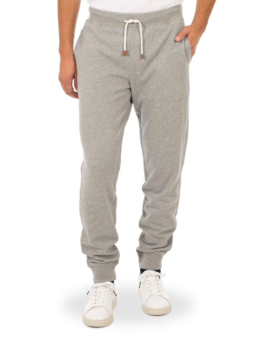 Herr | Byxor | Morris | Sweatpants Grey Melange