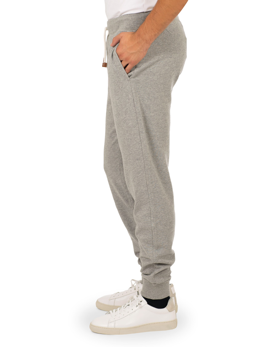 Herr | Byxor | Morris | Sweatpants Grey Melange
