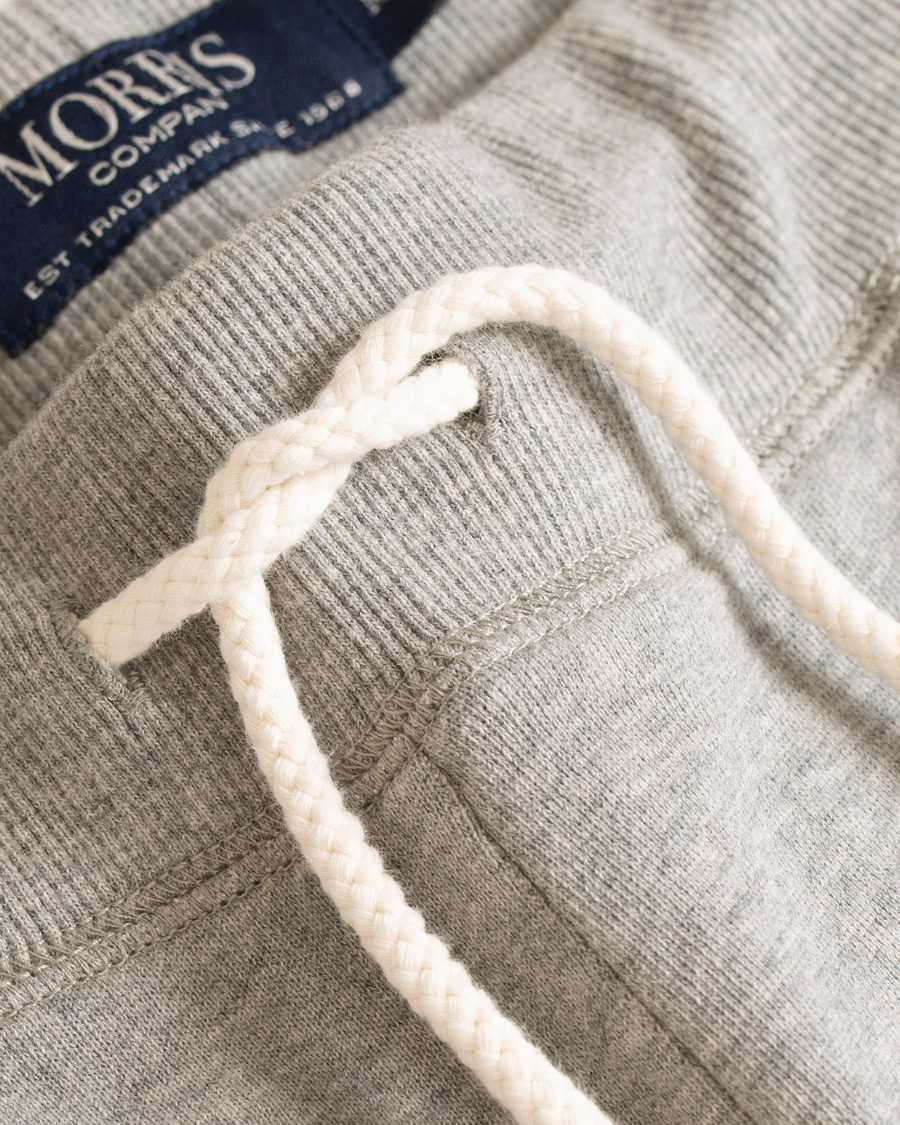 Herr | Byxor | Morris | Sweatpants Grey Melange