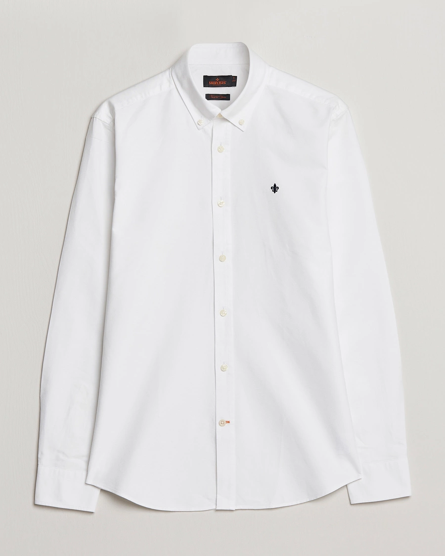 Herr | Skjortor | Morris | Douglas Oxford Shirt White
