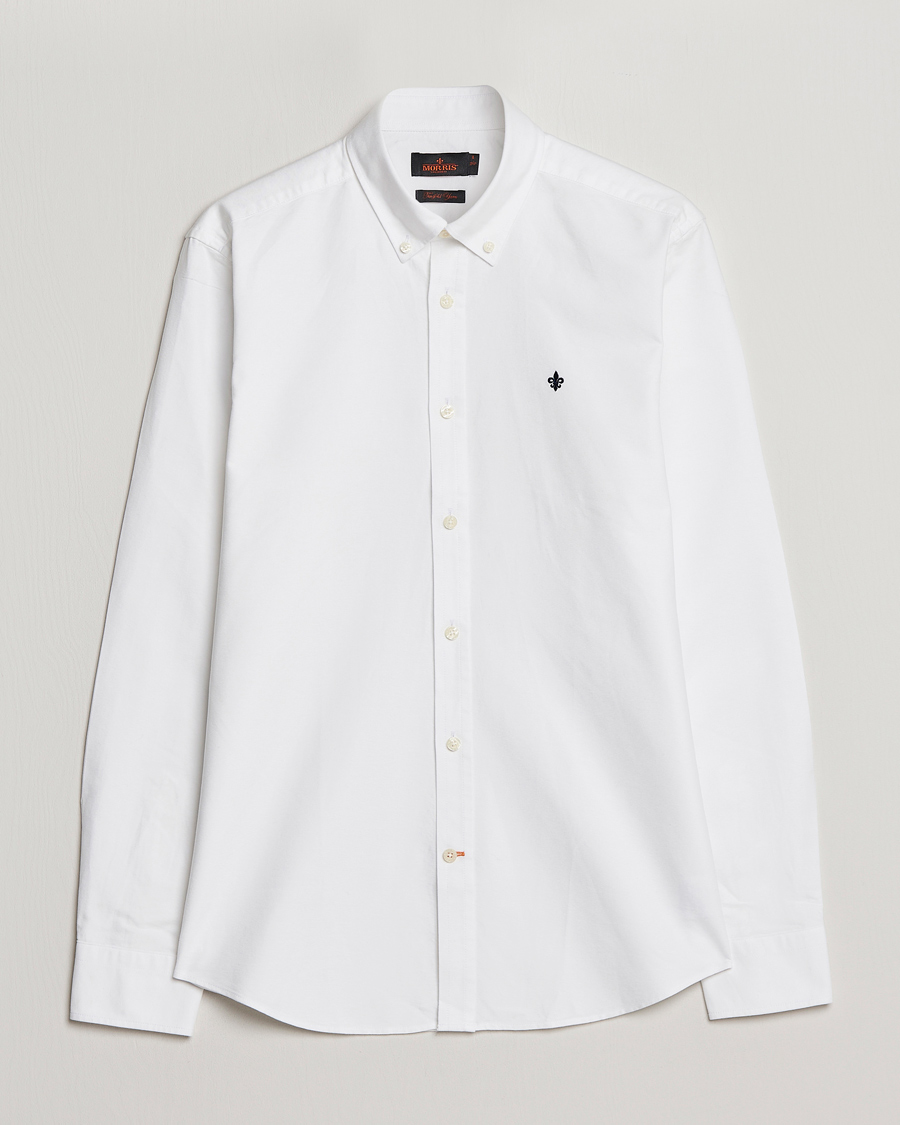 Herr | Skjortor | Morris | Douglas Oxford Shirt White