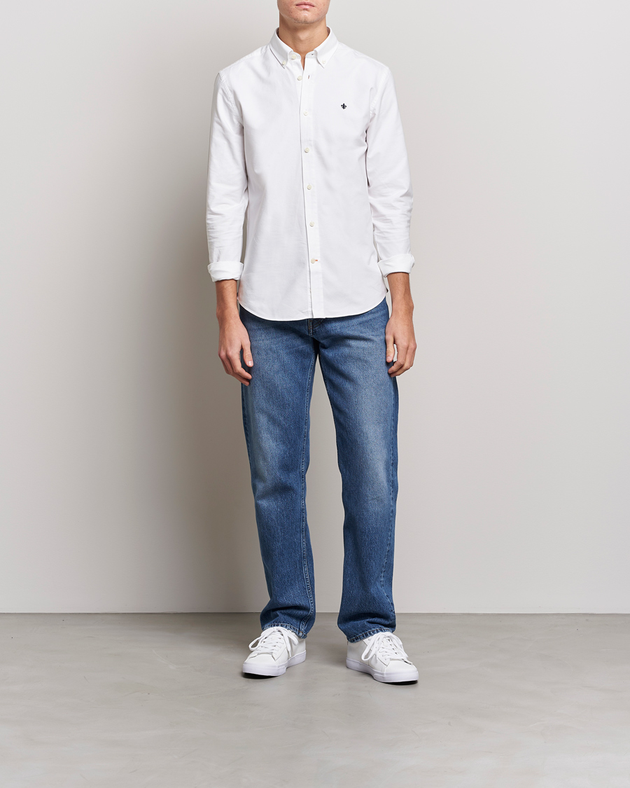 Herr | Skjortor | Morris | Douglas Oxford Shirt White