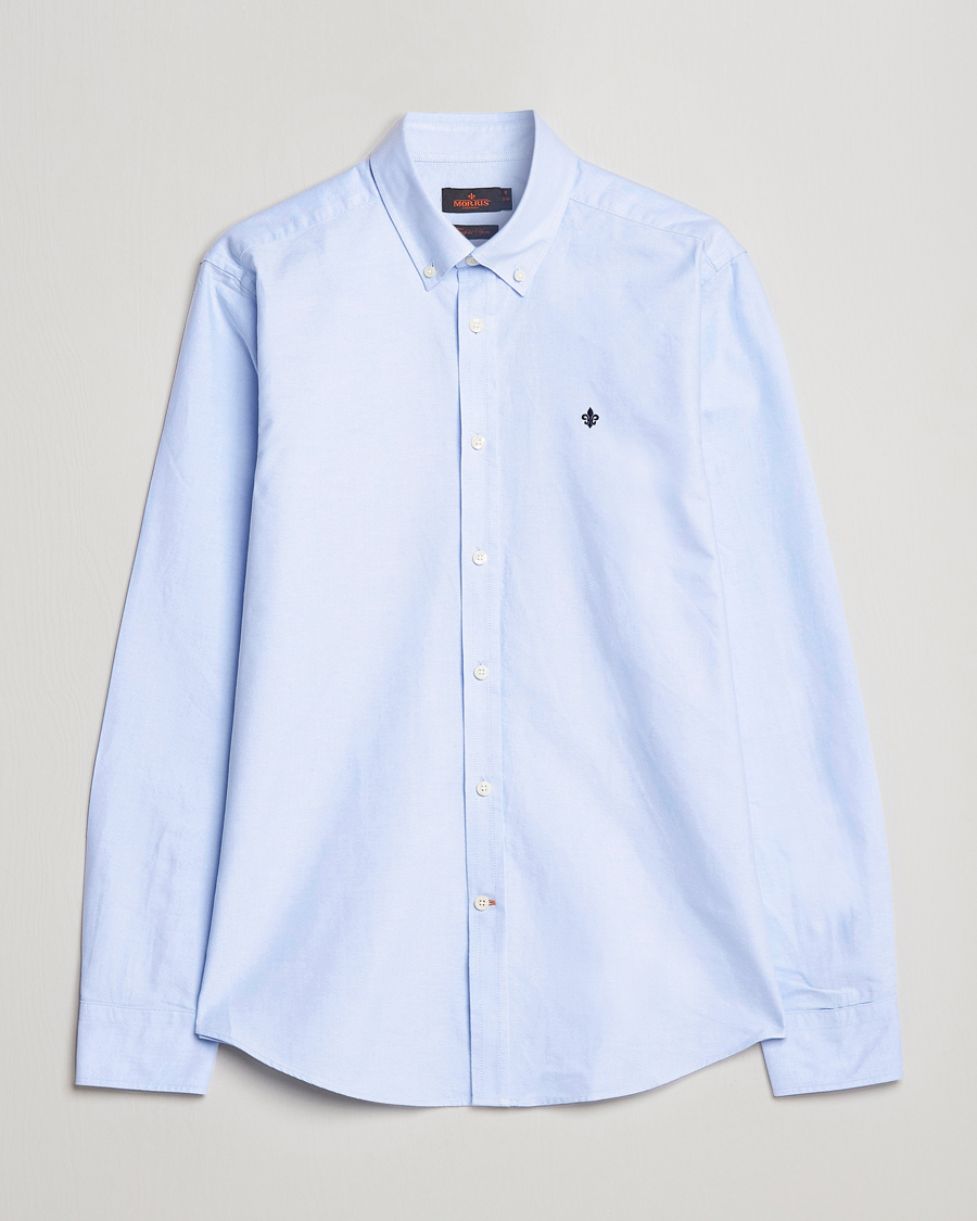 Herr | Skjortor | Morris | Douglas Oxford Shirt Light Blue