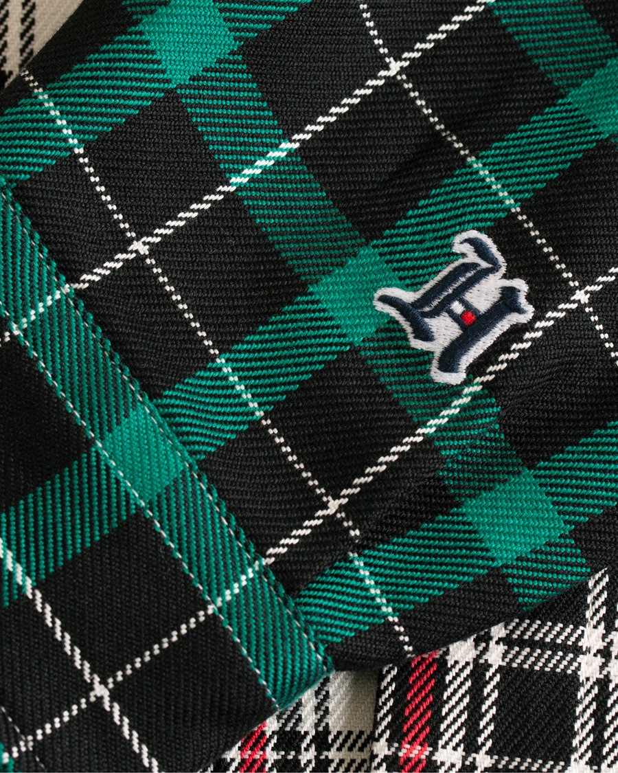 Herr | Tröjor | Tommy Hilfiger | Lewis Hamilton Plaid Hoodie Shirt Barbados Cherry