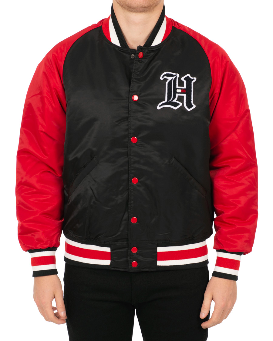 Herr | Jackor | Tommy Hilfiger | Lewis Hamilton Varsity Bomber Jet Black