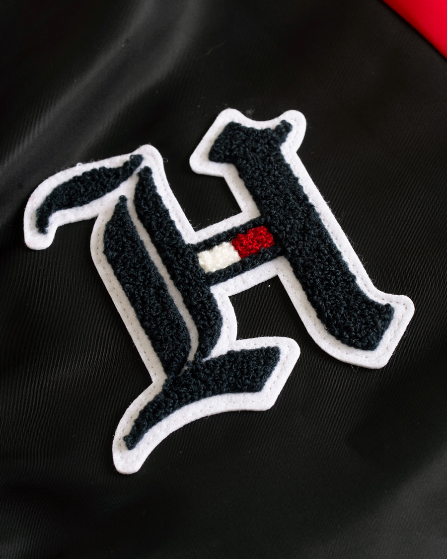 Herr | Jackor | Tommy Hilfiger | Lewis Hamilton Varsity Bomber Jet Black