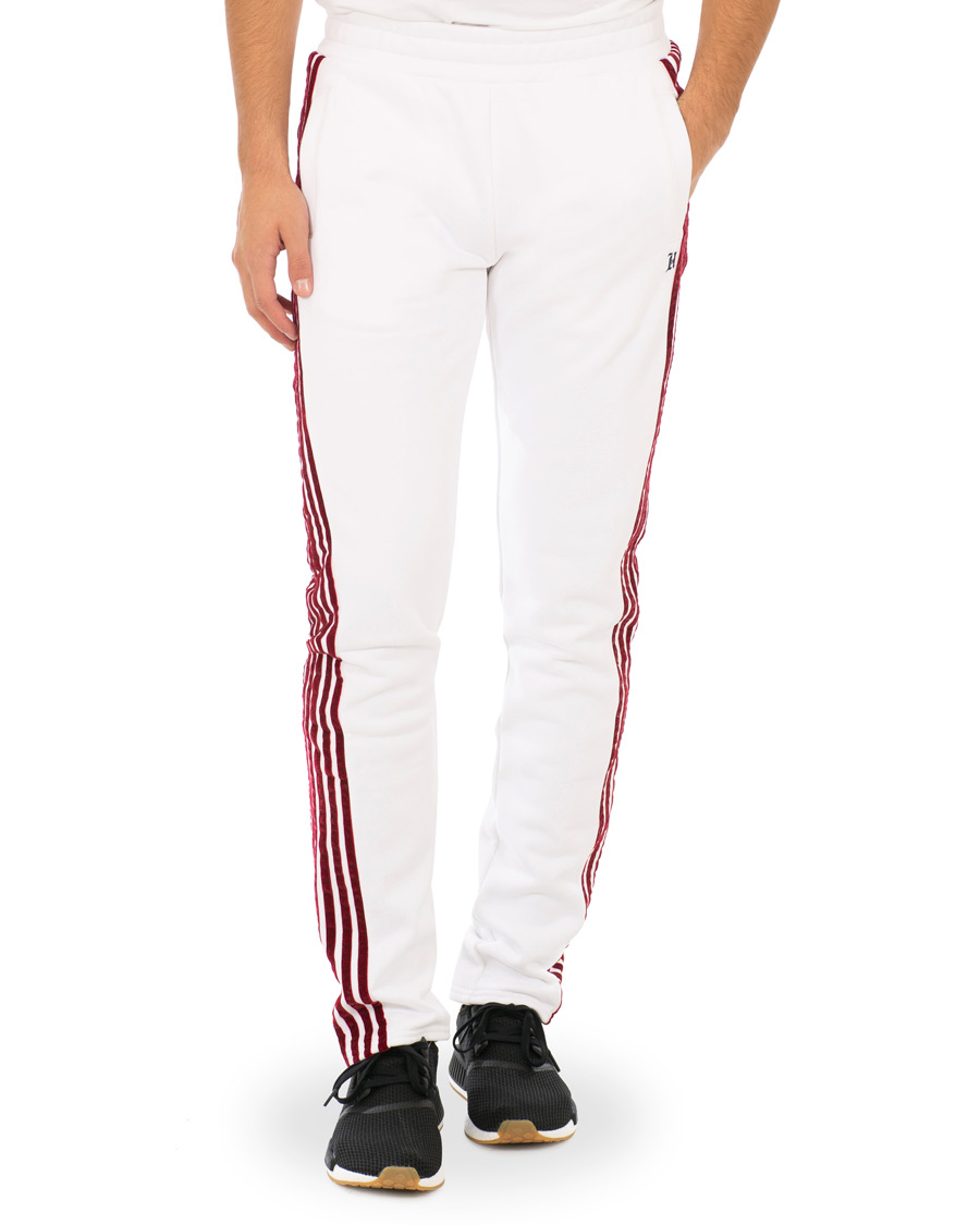 Herr | Byxor | Tommy Hilfiger | Lewis Hamilton Striped Track Pant Bright White