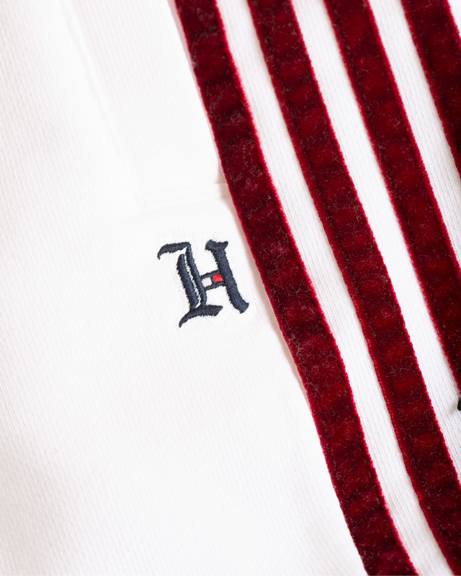 Herr | Byxor | Tommy Hilfiger | Lewis Hamilton Striped Track Pant Bright White