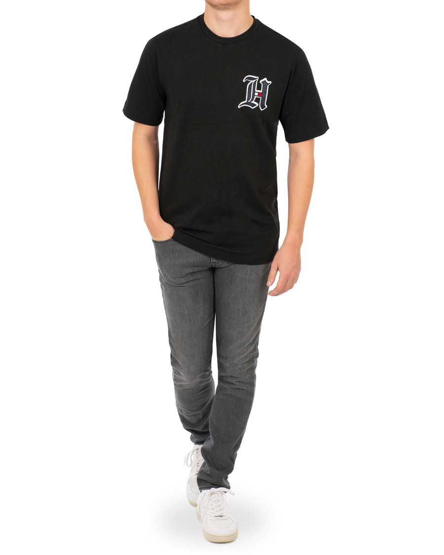 Herr | T-Shirts | Tommy Hilfiger | Lewis Hamilton Logo Tee Jet Black