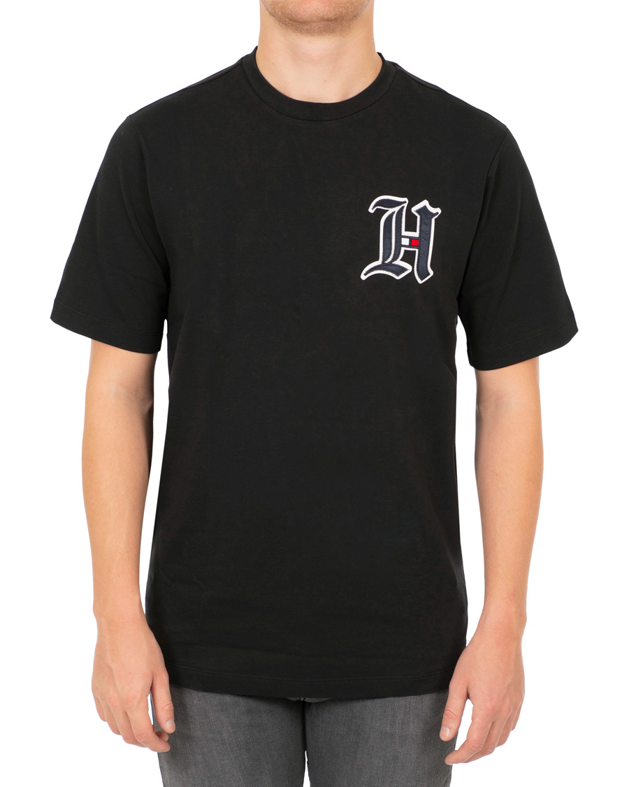 Herr | T-Shirts | Tommy Hilfiger | Lewis Hamilton Logo Tee Jet Black