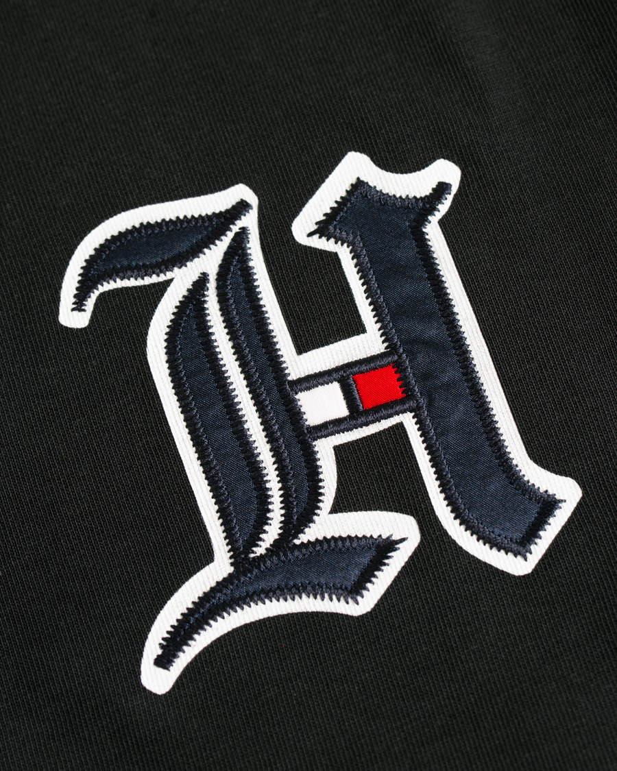 Herr | T-Shirts | Tommy Hilfiger | Lewis Hamilton Logo Tee Jet Black