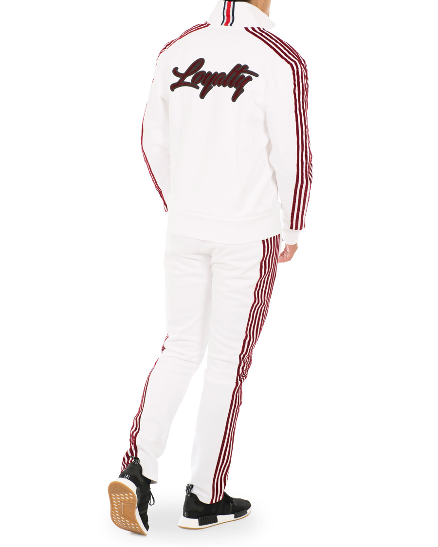 Herr | Tröjor | Tommy Hilfiger | Lewis Hamilton Striped Track Jacket Bright White