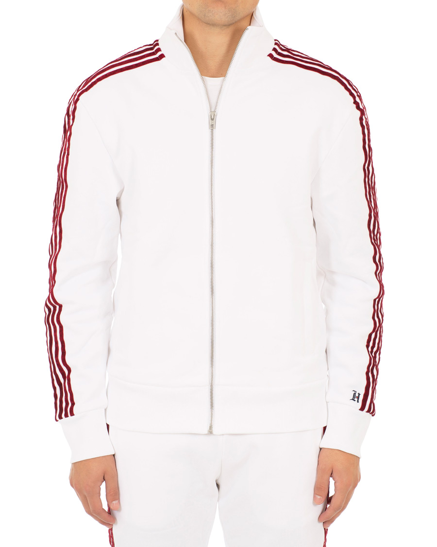 Herr | Tröjor | Tommy Hilfiger | Lewis Hamilton Striped Track Jacket Bright White
