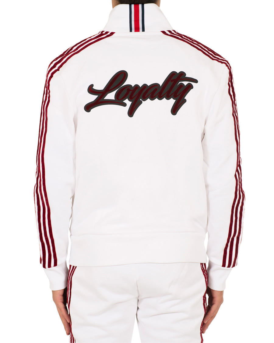 Herr | Tröjor | Tommy Hilfiger | Lewis Hamilton Striped Track Jacket Bright White