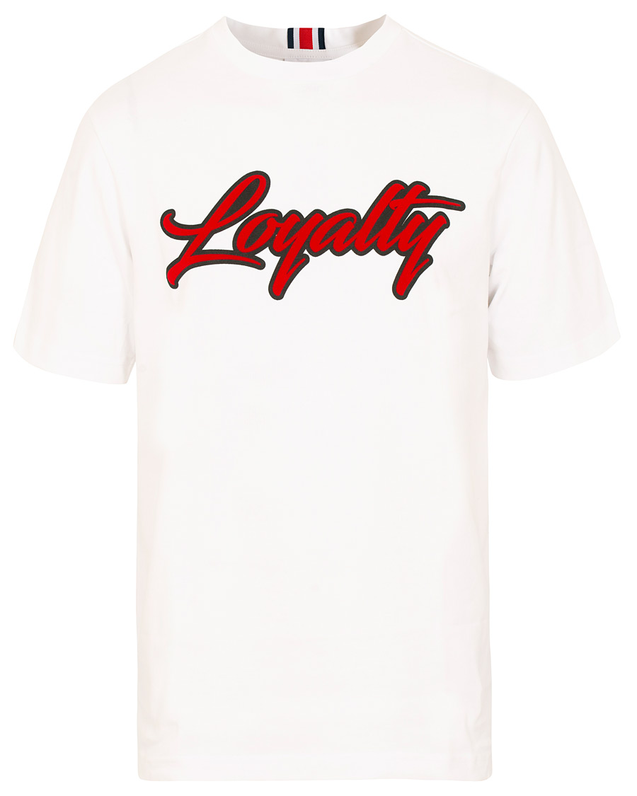 Herr | T-Shirts | Tommy Hilfiger | Lewis Hamilton Loyalty Tee Bright White