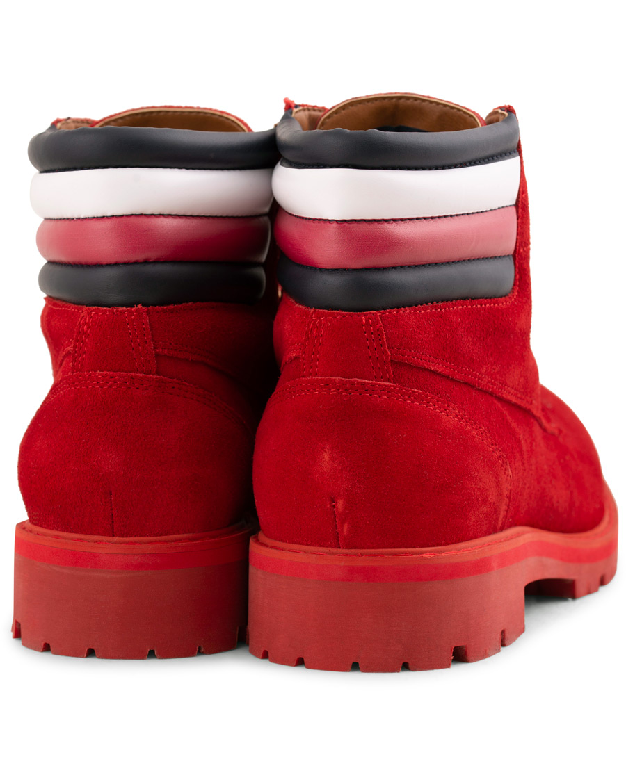 Herr | Tommy Hilfiger Lewis Hamilton Suede Hiking Boot Barbados Cherry | Tommy Hilfiger | Lewis Hamilton Suede Hiking Boot Barbados Cherry