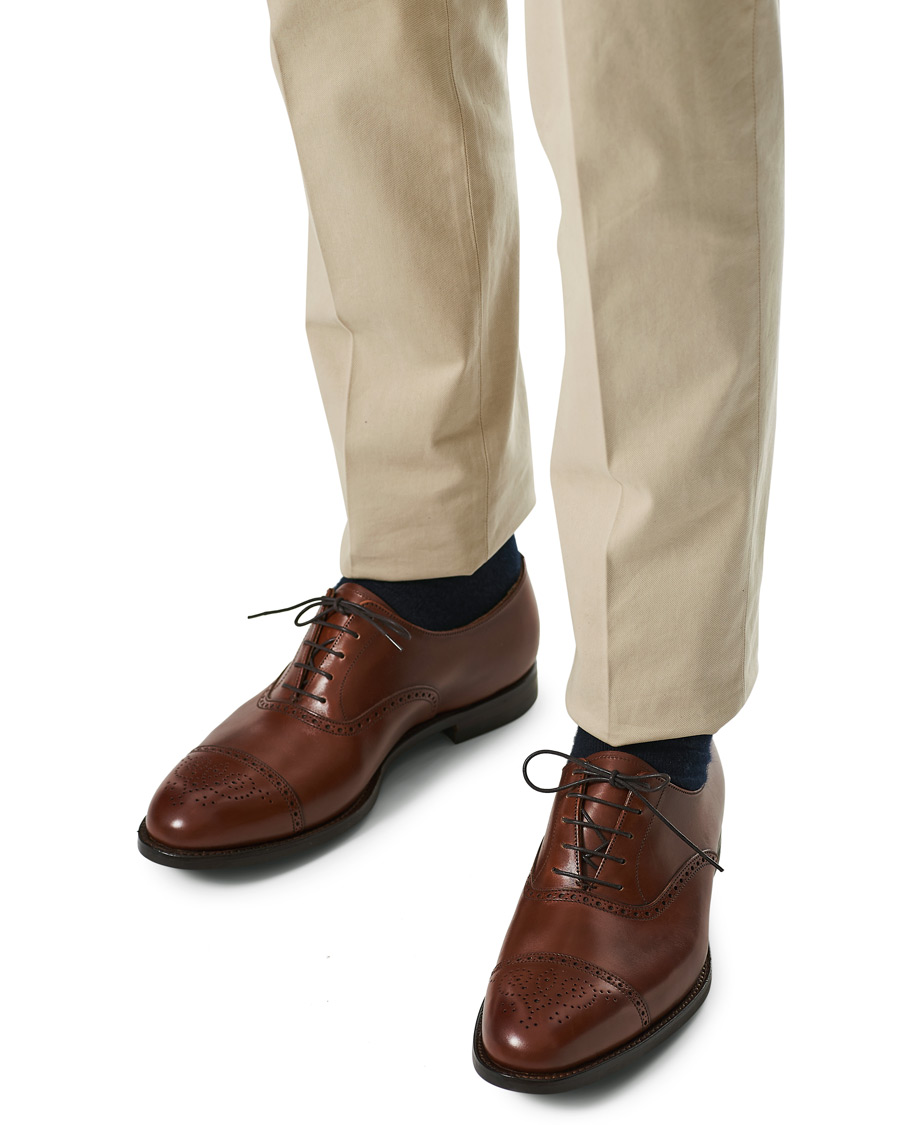Herr | Crockett & Jones Hatton Brogue City Sole Burnished Calf | Crockett & Jones | Hatton Brogue City Sole Burnished Calf