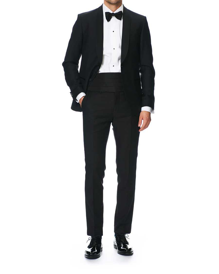 Herr | Byxor | Tiger of Sweden | Terriss Tuxedo Trousers Black