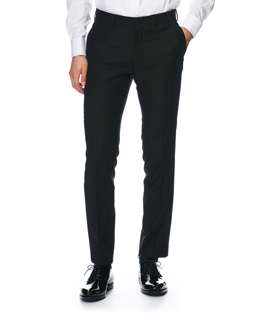 Herr | Byxor | Tiger of Sweden | Terriss Tuxedo Trousers Black