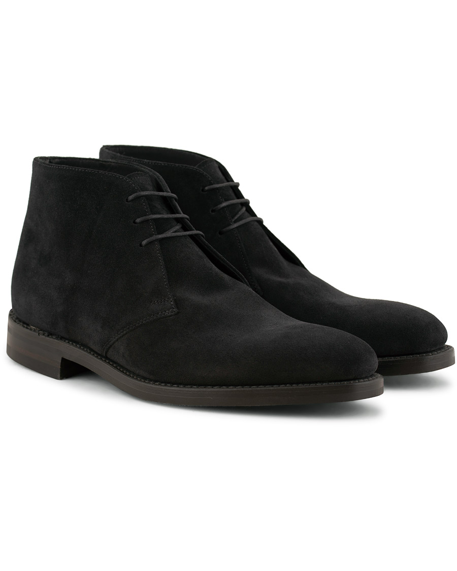 Herr | Loake 1880 Pimlico Chukka Boot Black Suede | Loake 1880 | Pimlico Chukka Boot Black Suede
