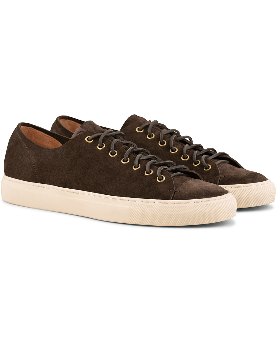 Herr | Buttero Suede Sneaker Dark Brown | Buttero | Suede Sneaker Dark Brown
