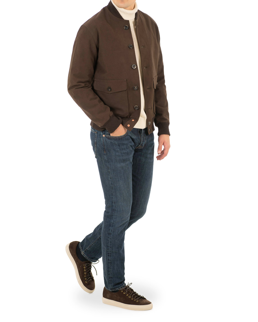 Herr | Buttero Suede Sneaker Dark Brown | Buttero | Suede Sneaker Dark Brown