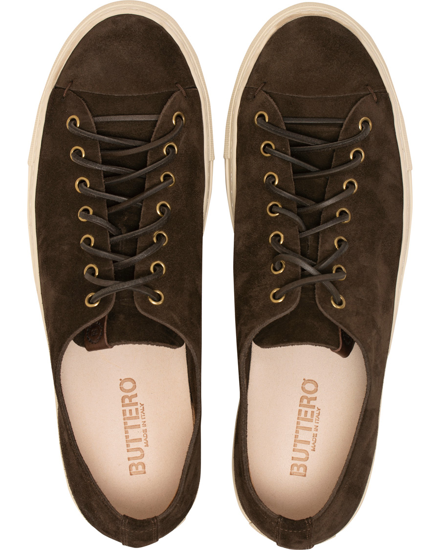 Herr | Buttero Suede Sneaker Dark Brown | Buttero | Suede Sneaker Dark Brown