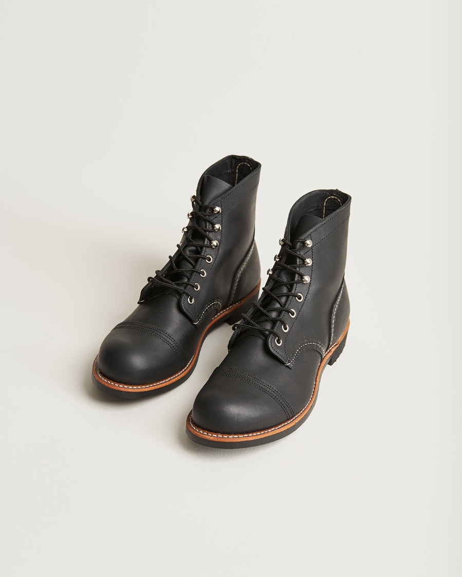 Herr | American Heritage | Red Wing Shoes | Iron Ranger Boot Black Harness