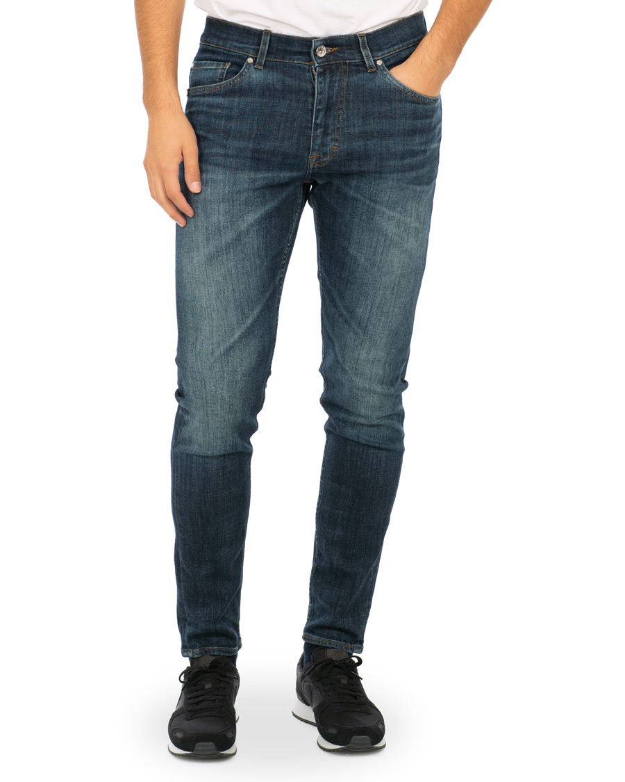 Herr |  | Tiger of Sweden Jeans | Evolve Royal Blue Stretch Jeans Mid Blue