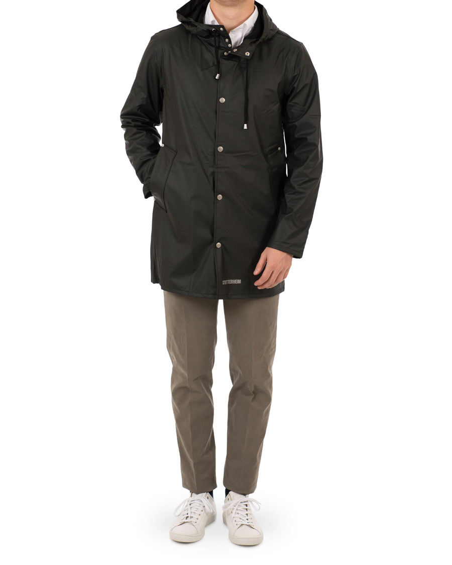 Herr | Jackor | Stutterheim | Stockholm Lightweight Raincoat Black