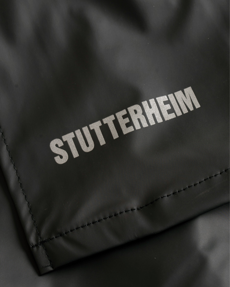 Herr | Jackor | Stutterheim | Stockholm Lightweight Raincoat Black