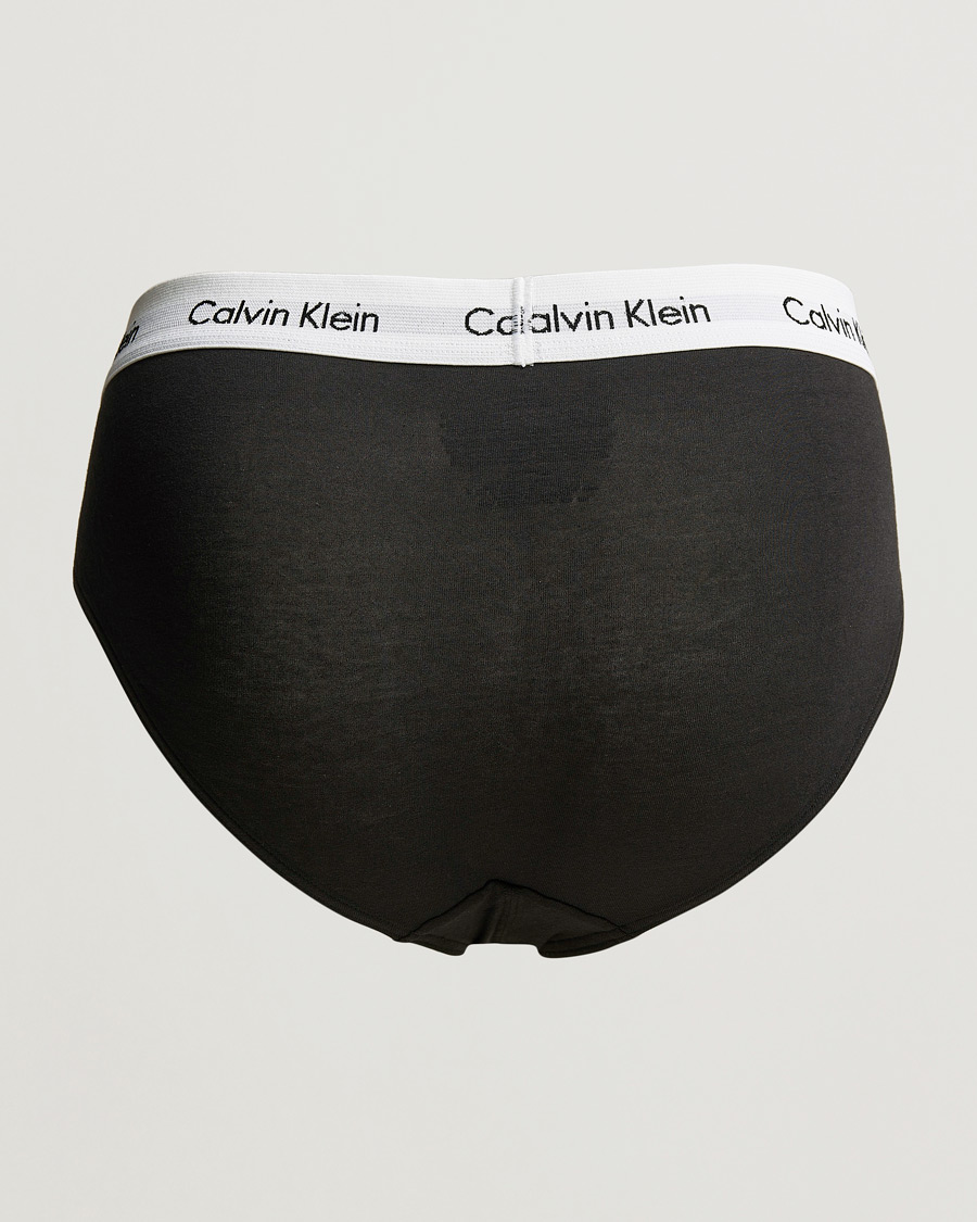 Herr | Kläder | Calvin Klein | Cotton Stretch Hip Breif 3-Pack Black
