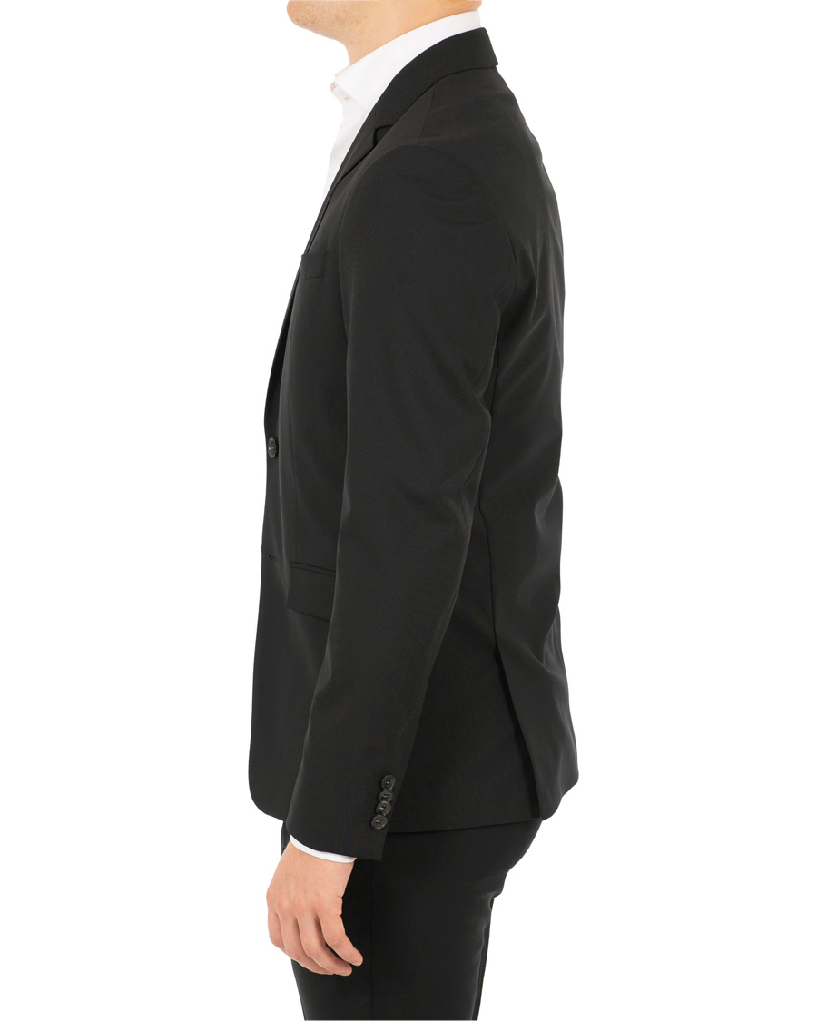Herr | Kavajer | Calvin Klein | Wool Stretch Blazer Black