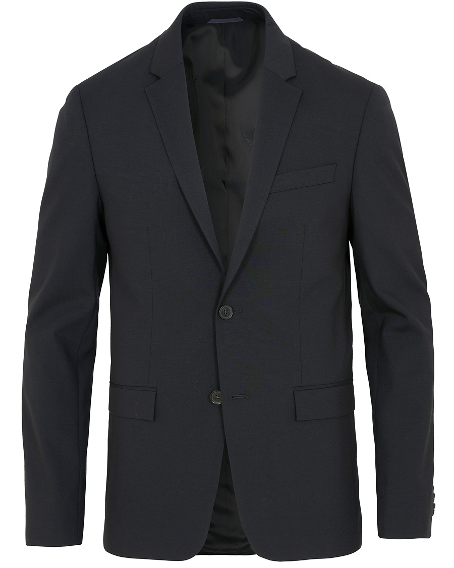 Herr | Kavajer | Calvin Klein | Wool Stretch Blazer Midnight Navy
